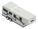 Boat, RV, Camper & Trailer - Open Air (10 x 30) unit illustration